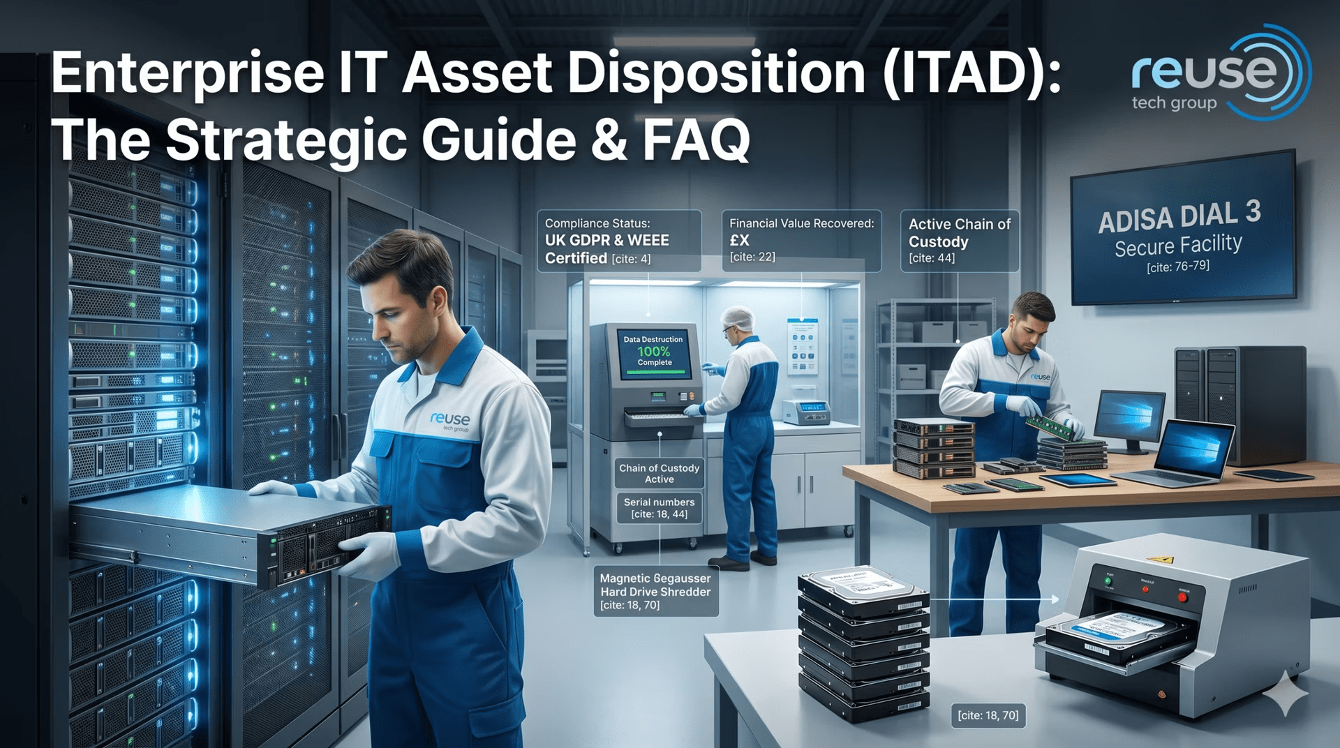 Enterprise IT Asset Disposition (ITAD): The Strategic Guide & FAQ